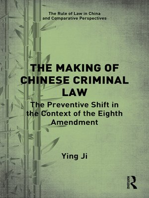 cover image of The Making of Chinese Criminal Law